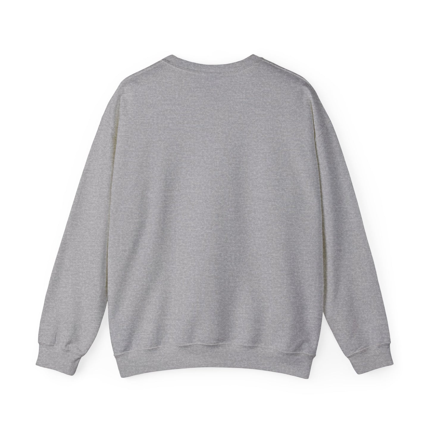 Crewneck Sweatshirt — "Super Mama" Heart Badge