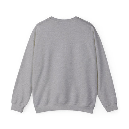 Crewneck Sweatshirt — "Super Mama" Heart Badge