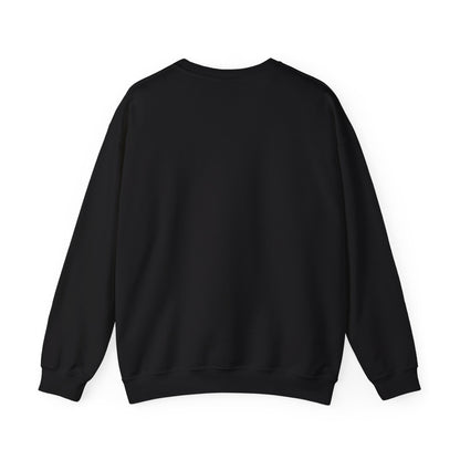 Crewneck Sweatshirt — "Super Mama" Heart Badge