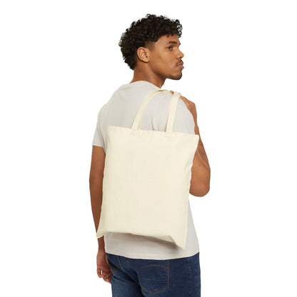 Tote Bag — "Super Mama" Heart Circle Canvas Tote (Mother’s Day Gift)