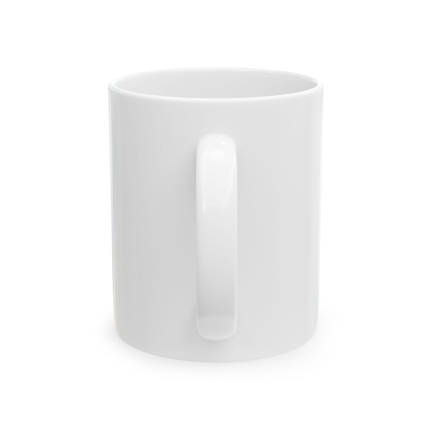 Super Mama Ceramic Mug — Mother's Day Coffee Cup with Heart Design